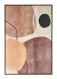 Tablou canvas in ulei abstract Gallery 82.6x4.3x122.6 cm