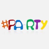 Ochelari de Petrecere cu Forma #PARTY, 27x7cm, CMCLASS