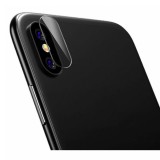 Folie de Sticla pentru Camera Foto Spate APPLE iPhone X XS, Negru