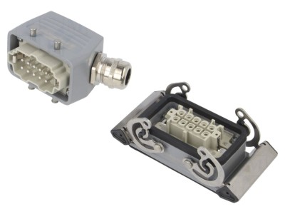 Conector HDC 10 pini, 16A, 500V foto