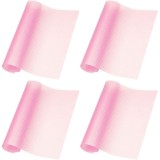 Set 4 Covorașe Frigorifice Anti-Mucegai Roz, 30x45cm - Protectie frigider, antibacteriene