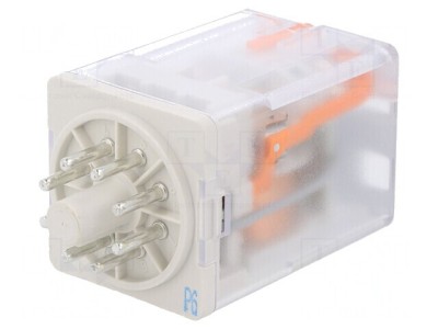 Releu Electromagnetic DPDT 24VAC 10A foto