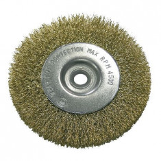 Perie sarma alama tip circular cu orificiu 150mm