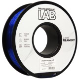 Filament PETG 1.75mm Transparent Prof. Lab 1kg - Compatibil Imprimante 3D, Toleranta 0.03mm