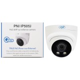 Cumpara ieftin Resigilat : Camera supraveghere video PNI IP505J POE, 5MP, dome, 2.8mm, pentru ext