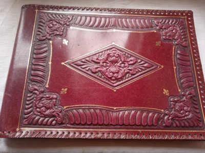 ALBUM FOTO VINTAGE-COPERTI PIELE foto