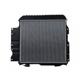 Radiator racire Jeep Wrangler (Tj/Ys/Sj) 01.1987-1997, Motorizare 4.0 R6 130/134/142kw Benzina, cutie M/A, cu niplu 32/38mm, dimensiune 498x459x40mm,, SRLine