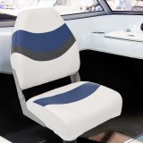vidaXL Set cu scaun pentru barcă, pliabil, 2 piese, spătar &icirc;nalt 3284310