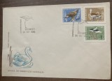 C12 - FDC Romania - Fauna din rezervatii naturale - LP689 - 1968