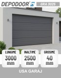 Usa garaj DEPODOOR GRA 3025 GRI ANTRACIT