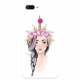 Husa silicon pentru Xiaomi Mi 8 Lite, Unicorn Girl