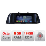 Navigatie dedicata Seria 5 F10 2010-2012 CIC Octa Core cu Android Radio Bluetooth Internet GPS WIFI DSP 8+128GB 4G Kit-f10-cic+ CarStore Technology, EDOTEC