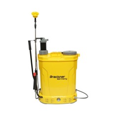Pompa de stropit vermorel 2 in 1 manuala si electrica, rezervor 18L, baterie 12V 8Ah, debit 3.1 L/min Breckner Germany foto