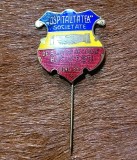 Insigna regalista Societatea de ajutor reciproc Ospitalitatea Bucuresti 1881