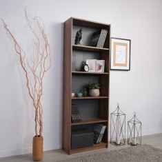 Biblioteca Adore Modern, 5 rafturi, 64 x 182 x 26 cm foto
