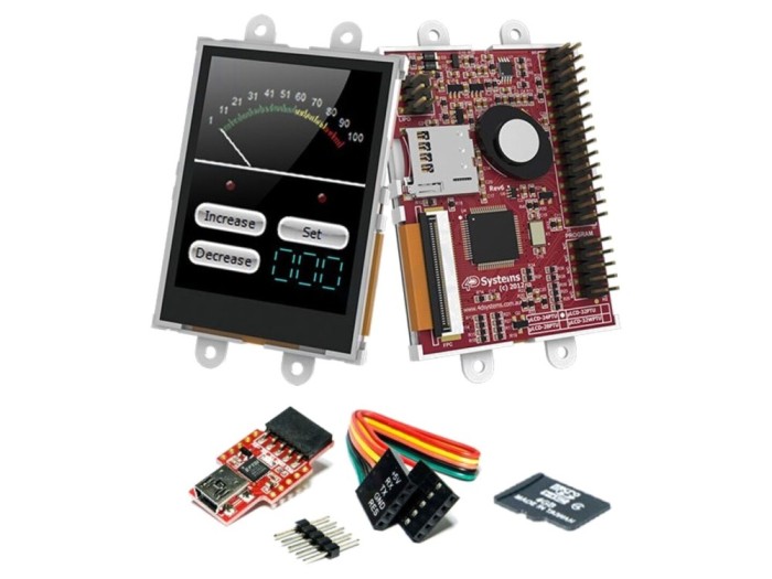 Kit dezvoltare LCD TFT 2,4" 240x320