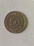 Moneda 50 PFENNIG - 1966 D - Germania - KM 109.1 (257), Europa