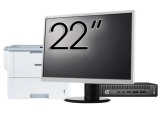 Pachet Calculator Second Hand HP Prodesk 600 G2 Mini PC, Intel Core i5-6500T 2.50GHz, 8GB DDR4, 256GB SSD + Monitor 22&amp;quot; &amp; Imprimanta Brother HL-L