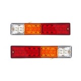 2 x Lampa de autovehicule spate, remorca stanga dreapta Vw, Iveco, Man Bus Van LED 12v