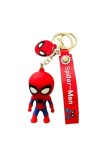 Figurină breloc Spider-Man, roșu-albastru, 6 cm