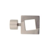 Set Capăt Decorativ Galerie Upper Fi28 &ndash; Argintiu Mat Compoziție Fier Forjat