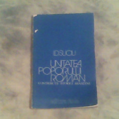 Unitatea poporului roman-contributii istorice banatene-I.D.Suciu