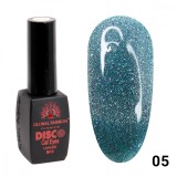 Oja semipermanenta Disco Cateyes, reflectorizanta, Global Fashion, 8ml, 005