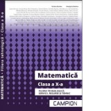 Matematica. Clasa a X-a. Filiera tehnologica: servicii, resurse si tehnic, Clasa 10