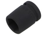 Cap tubulară 6-puncte GEDORE HEX 19mm 1/2 scurtă cu impact