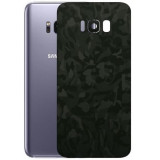 Cumpara ieftin Set Folii Skin Acoperire 360 Compatibile cu Samsung Galaxy S8 Plus (2 Buc) - ApcGsm Wraps Shadow Green, Verde, Oem