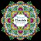 Carte de Colorat A4 Daco, Model Mandala, 24 Pagini, Carte de Colorat pentru Adulti, Carte Colorat Adulti, Carte de Colorat A4 Adulti, Mandala pentru A