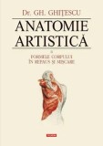 Anatomie artistica. Formele corpului in repaus si miscare. Volumul II/Gheorghe Ghitescu