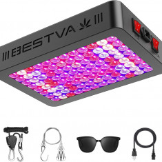 BTVA 1000W LED Grow Light 3x3ft LM301B Diode Reflector LED-uri cu spectru comple