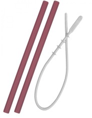 Set paie si perie Minikoioi, 100% Premium Silicone ? Velvet Rose foto