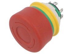 Comutator Siguranță IDEC XA1E-BV3SG12R 16mm 2 NC+NO Roșu IP65