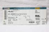 Bilet concert Udo Lindenberg concert ticket 2008 Koln #44307198 - vintage
