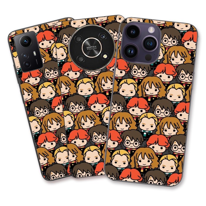 Husa Apple iPhone 11 Silicon Gel Tpu Model Harry Potter Pattern Faces