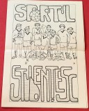 Program fotbal SPORTUL STUDENTESC BUCURESTI(sf. anilor`70-,tiraj 1000 exemplare)