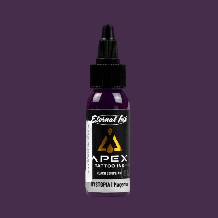 Tus tatuaj APEX Eternal - Culori - 30 ml - Dystopia - Magenta