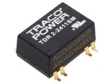 Convertor DC/DC 2W TRACO POWER TDR 2-2411SM 18-36V Intrare 5V 400mA Ieşire SMT