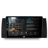Cumpara ieftin Navigatie HUB64 BMW E39 E53 E38, 4GB RAM, Android 13, Quadcore, DSP, GPS, Wi-FI, Carplay, Android Auto, USB, Bluetooth, Waze, Touchscreen, 9 inch