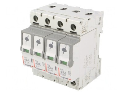 Limitator de Supratensiuni Tip 2 40kA 4 Poli 320VAC foto
