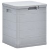 Gossi lada de depozitare pentru gradina, 90 l, gri deschis