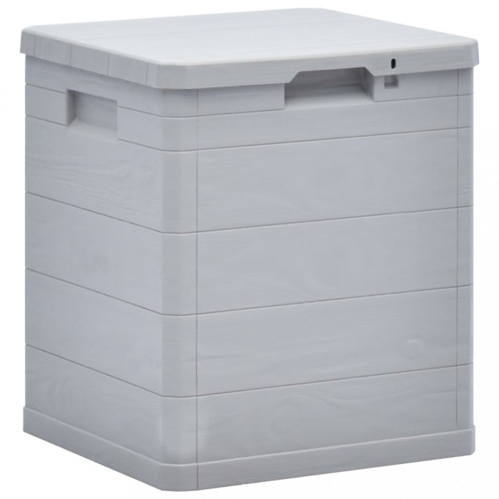 Gossi lada de depozitare pentru gradina, 90 l, gri deschis