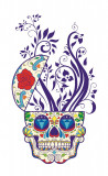 Sticker decorativ, Skull, 90 cm, 1055STK