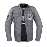 Geaca moto pentru barbati W-TEC Black Heart Garage Built, gri