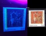 PORTUGALIA 1975, EUROPA CEPT, fosforescent, serie neuzată, MNH
