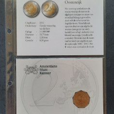 Moneda 2 Euro 2012 Austria, in coincard - G 3915