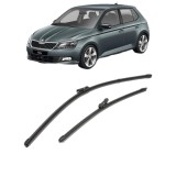 Cumpara ieftin Set stergatoare auto SKODA FABIA III (NJ3) 2014-2021, pentru parbriz, Valeo Silencio Xtrm