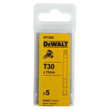 Cumpara ieftin Set 5 biti DeWALT DT7295 Torx 70mm T30